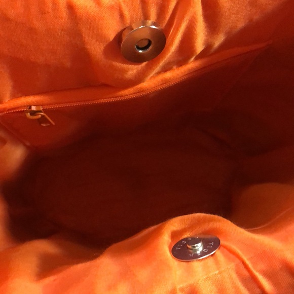 Vintage Rainbow Straw Tote - Picture 7 of 12